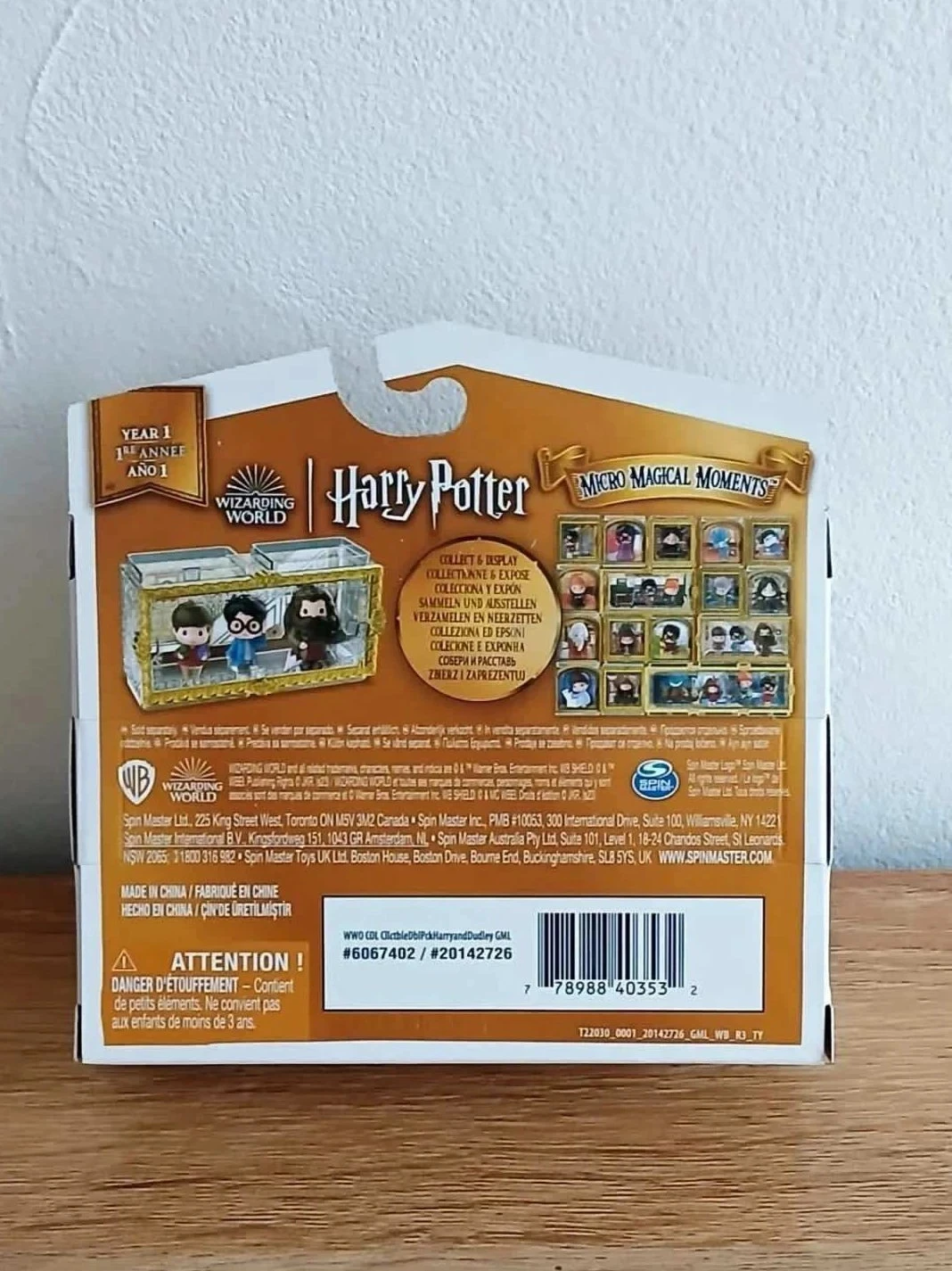 Figurines Harry Potter Micro Magical Moments 3-Pack – photo 2